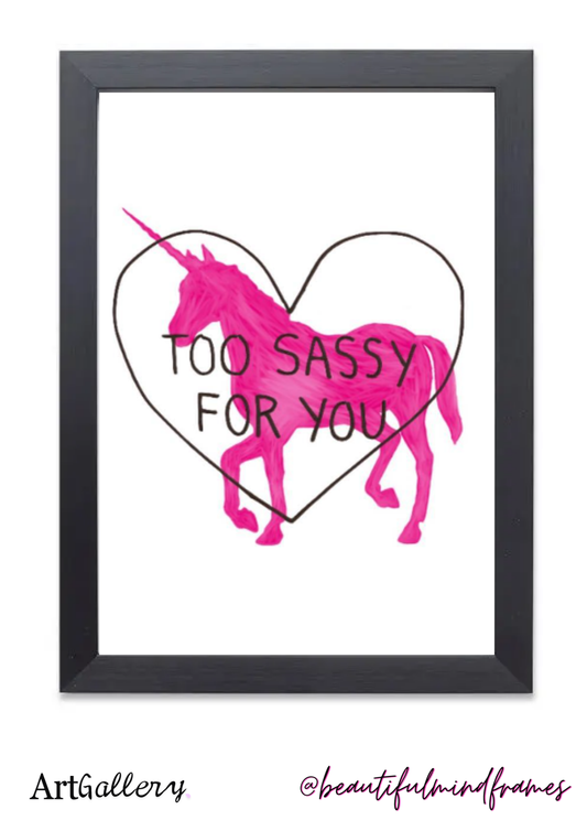 Too Sassy For You