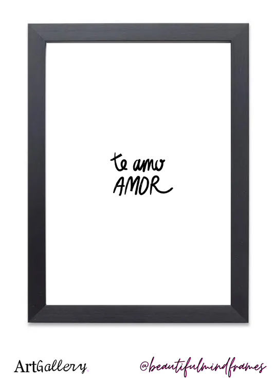 Te amo, Amor