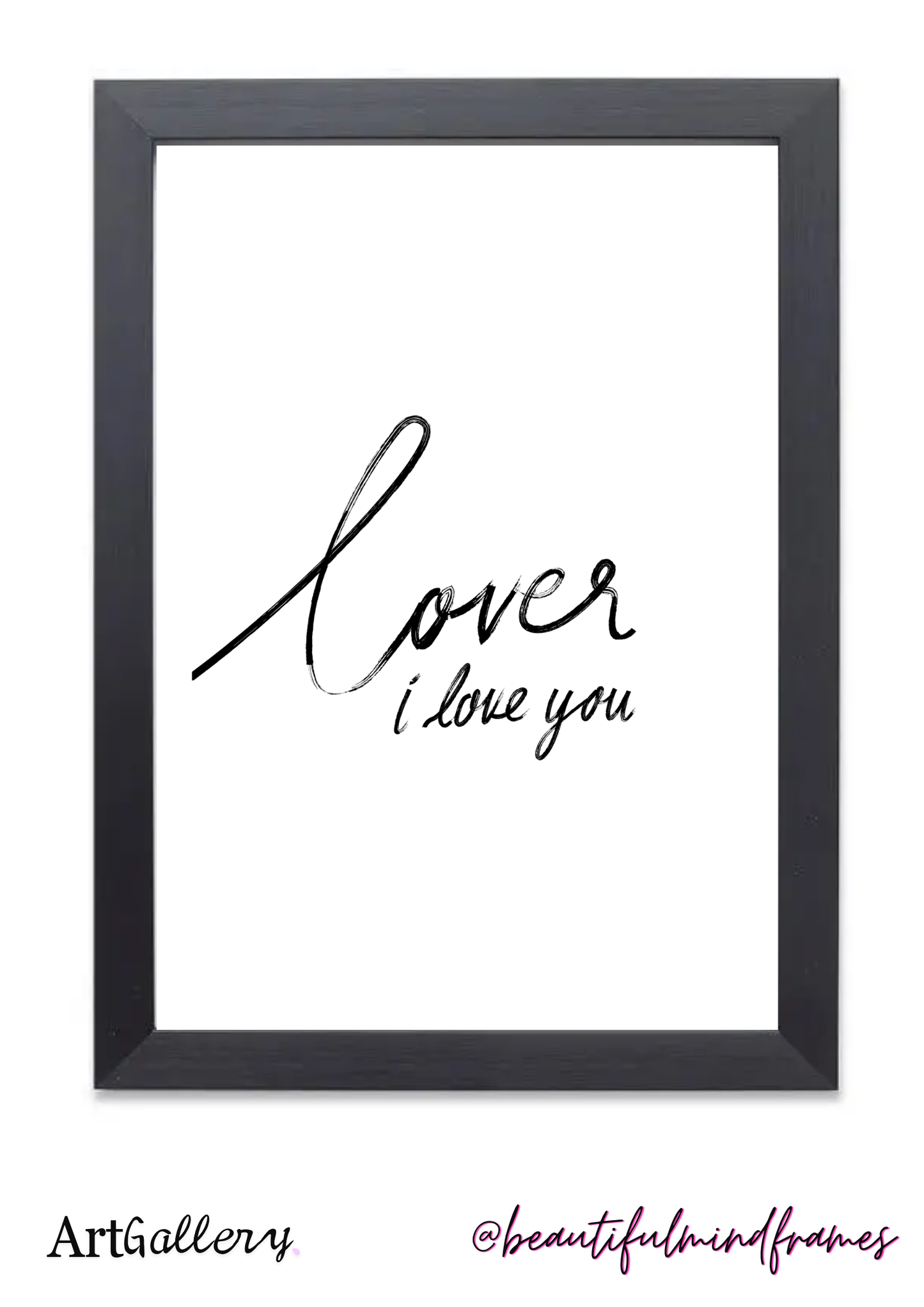 Lover, I love you