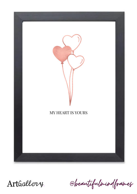 MY HEART IS YOURS